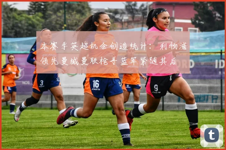 本赛季英超机会创造统计：利物浦领先曼城曼联枪手蓝军紧随其后